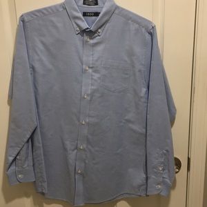 Izod Young Men Size 20 Button Down Shirt